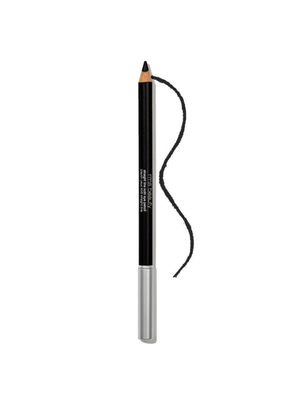 RMS Beauty Straight Line Kohl Eye Pencil in HD Black | NEW | Sharpener Included